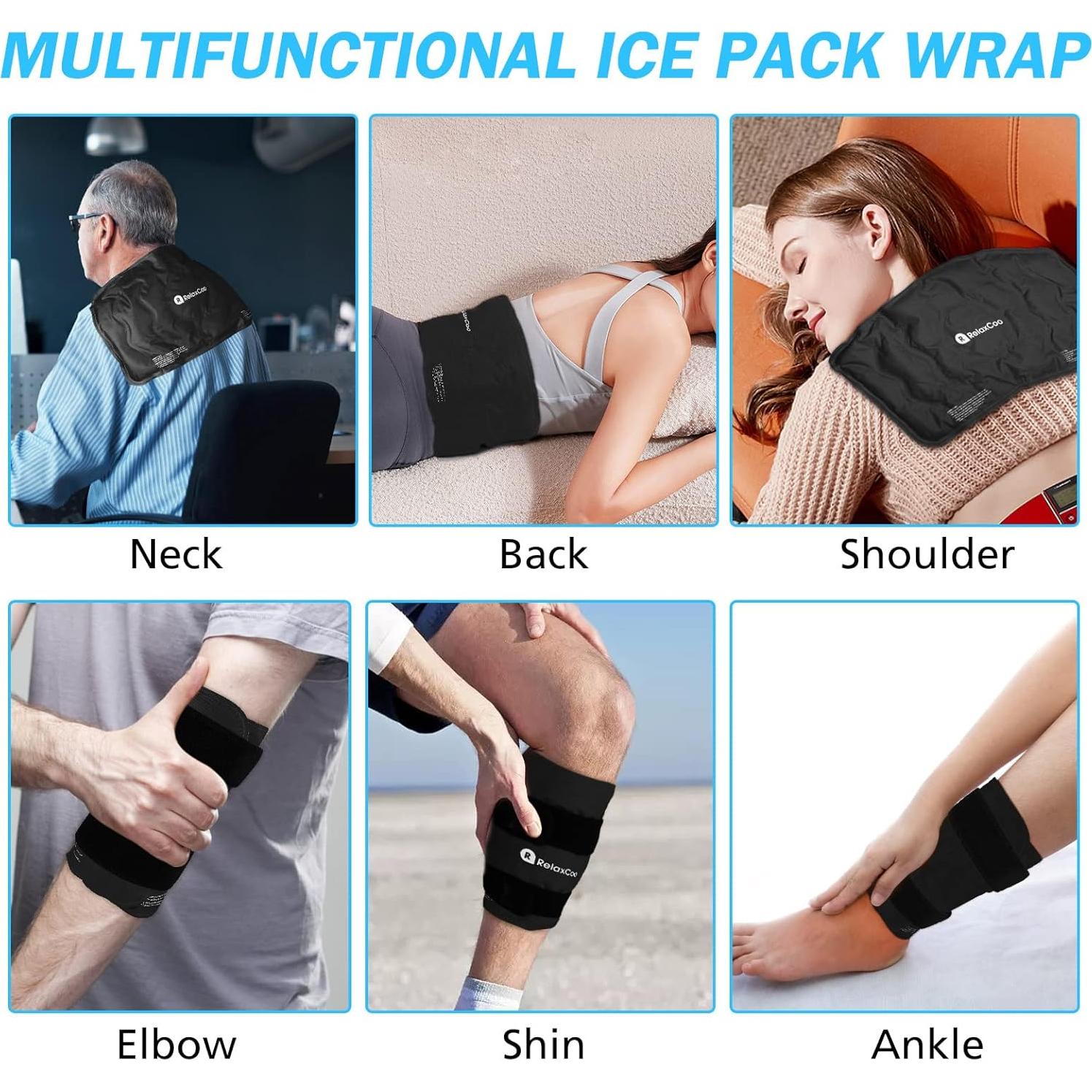 Funda de Hielo para Rodilla RelaxCoo XXL Reutilizable 48.3 cm