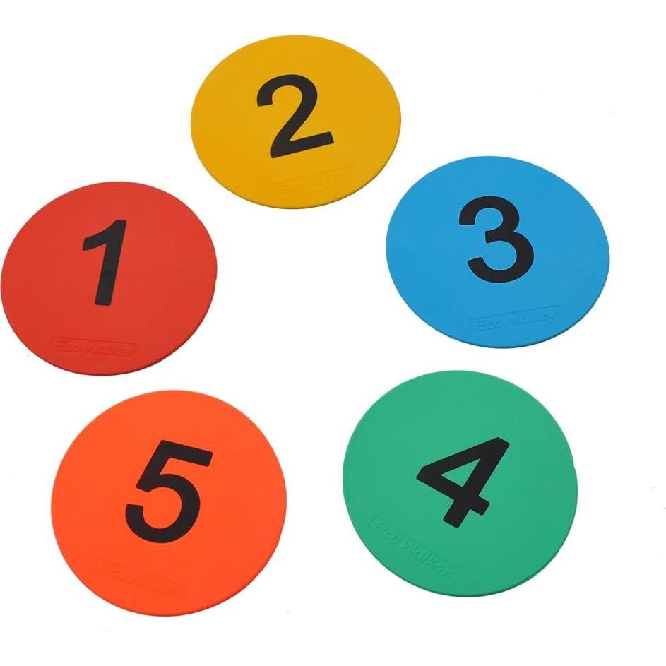 Marcadores de Piso Antideslizantes Eco Walker 20 cm 1-5