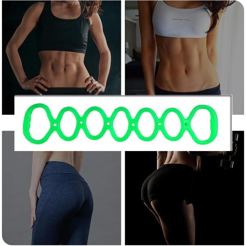 Banda de Resistencia Ajustable BetterJonny 7 Anillos Verde