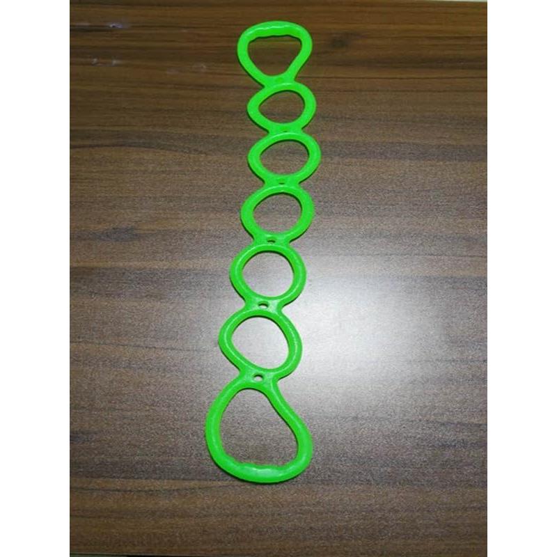 Banda de Resistencia Ajustable BetterJonny 7 Anillos Verde