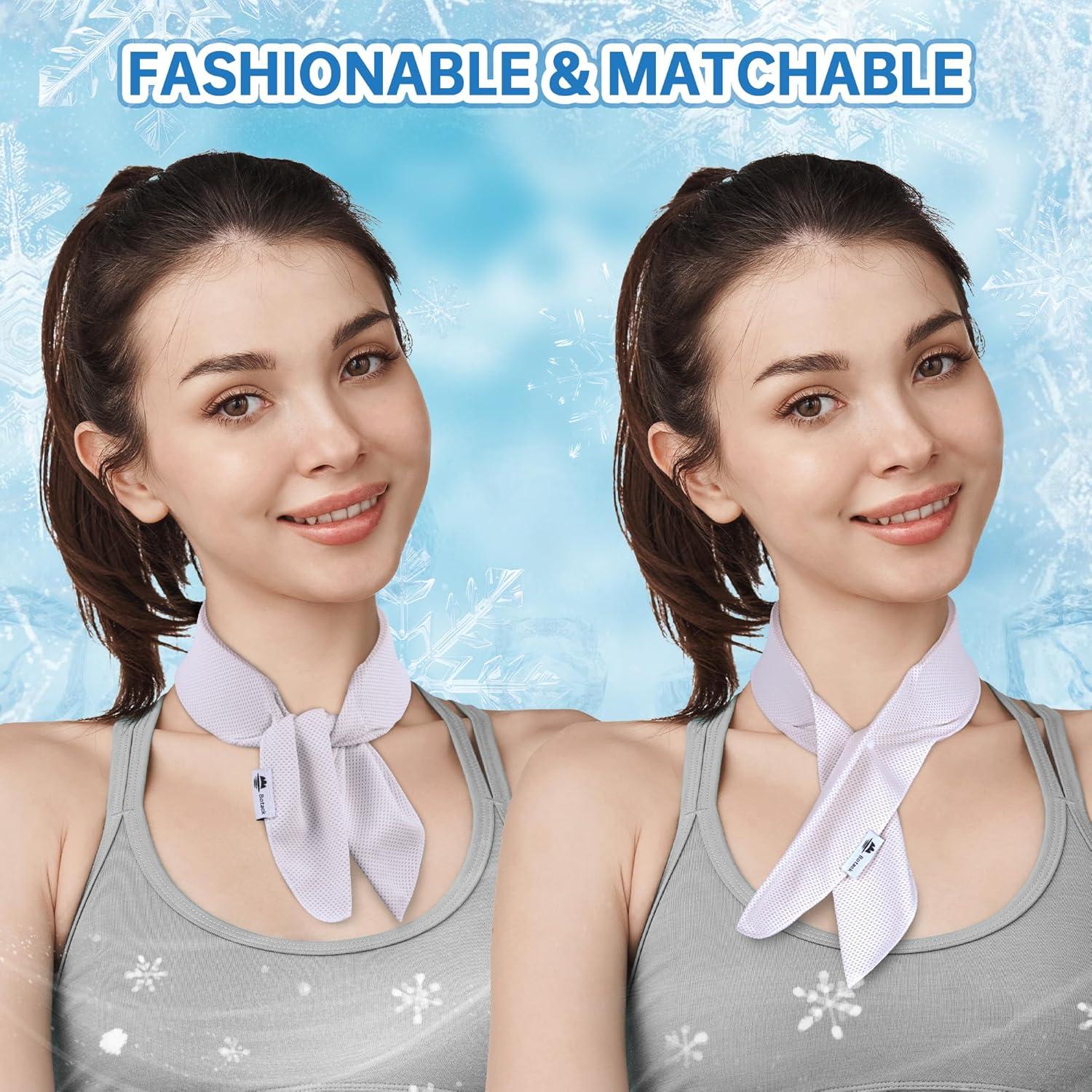 Envoltura Refrigerante de Cuello Botack con Gel Reutilizable 2 Pzs