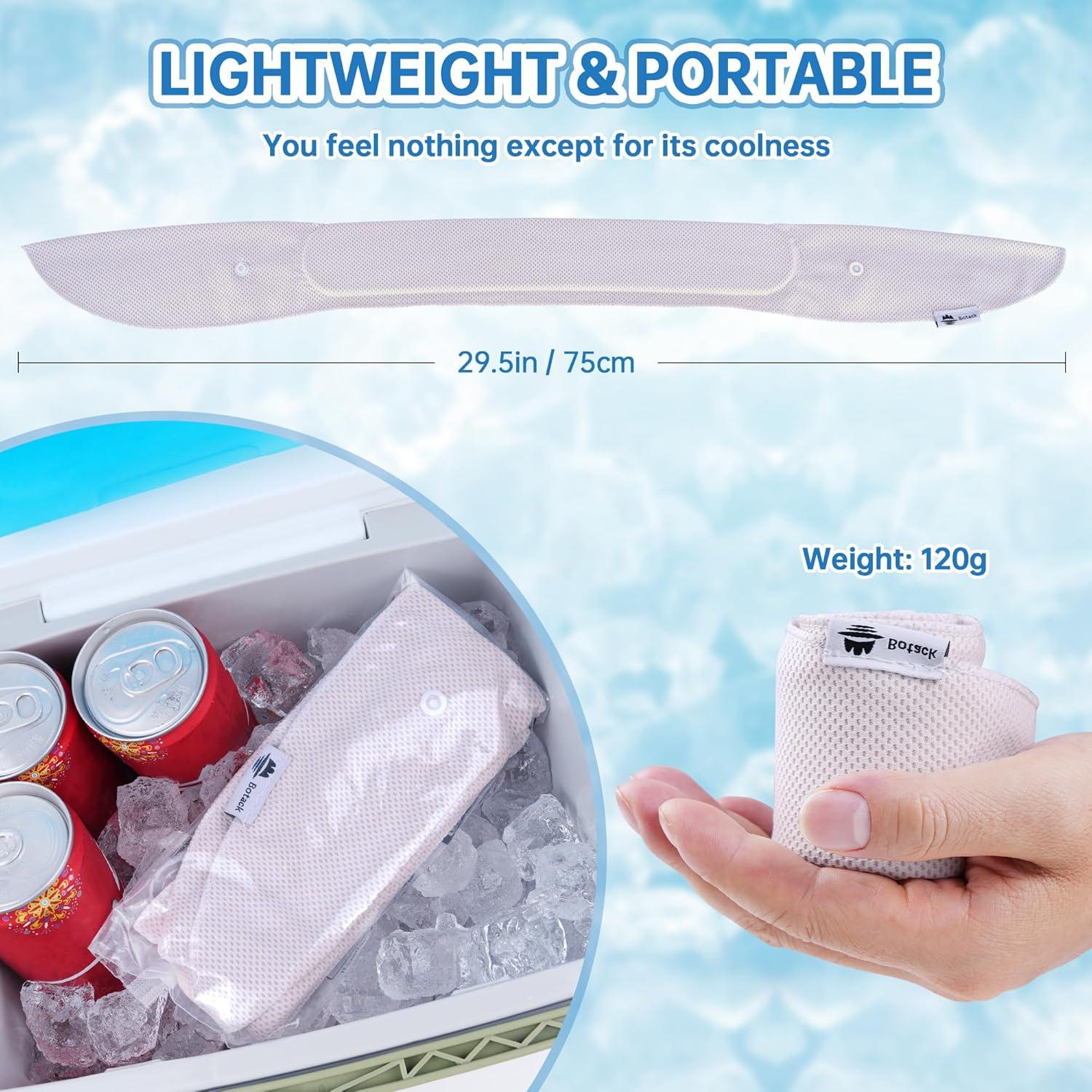 Envoltura Refrigerante de Cuello Botack con Gel Reutilizable 2 Pzs