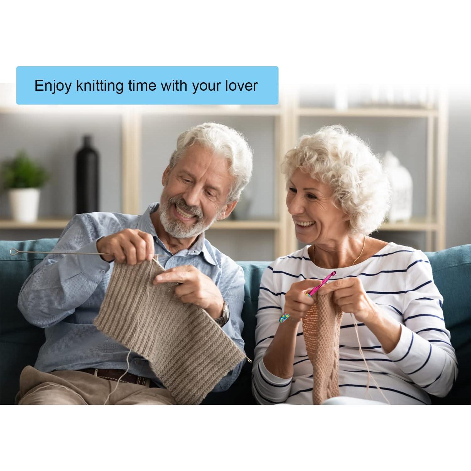 Conjunto de 27 Ganchillos Weabetfu 0.8mm a 2.75mm Ergonomicos