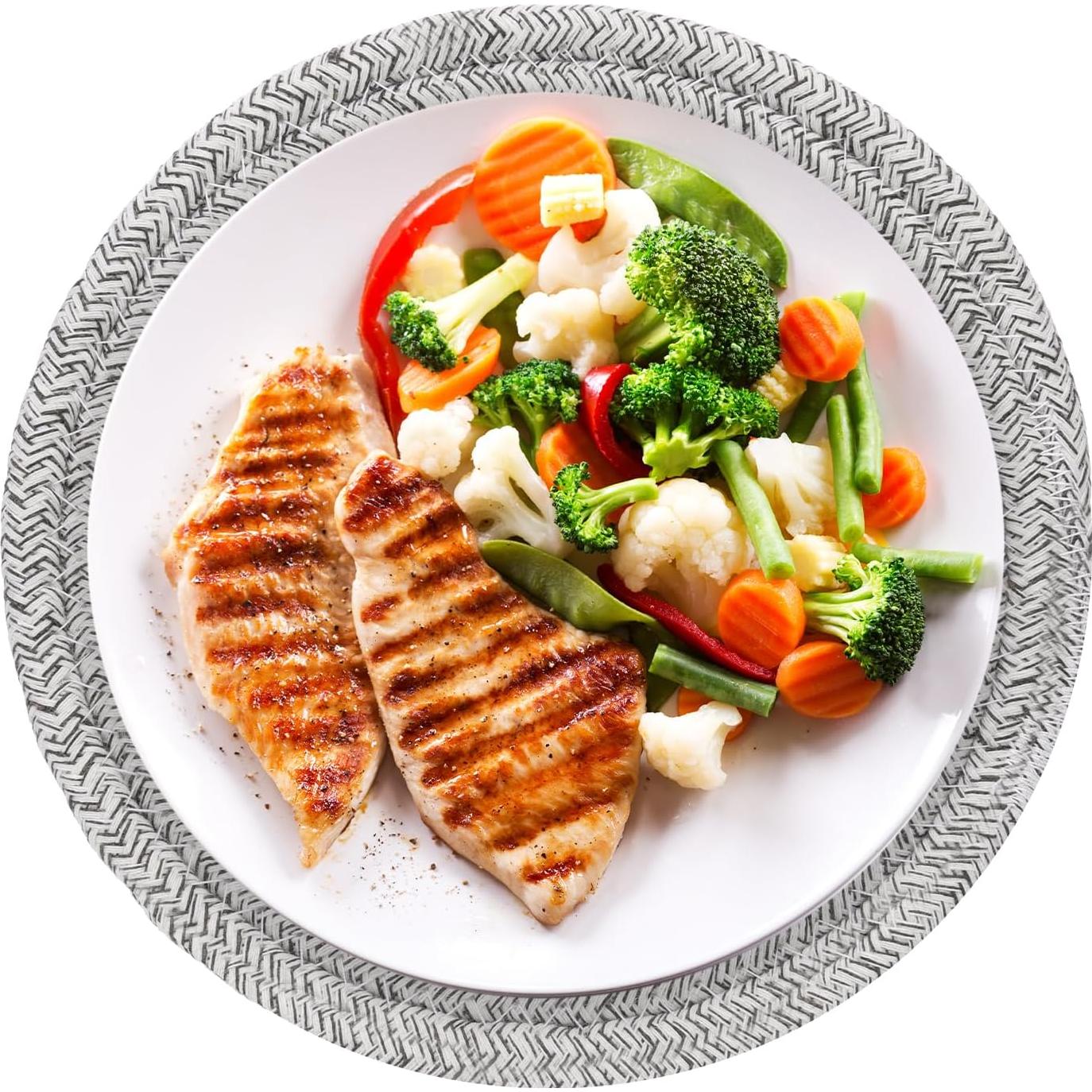 Trivets de Algodón uxcell 20.32 cm 5 Piezas Resistentes al Calor