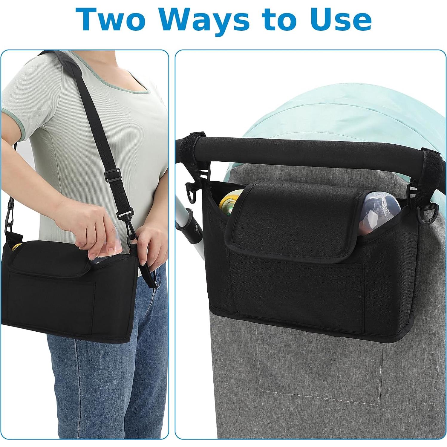 Organizador Universal para Carriola Accmor Negro - Bolsa Caddy