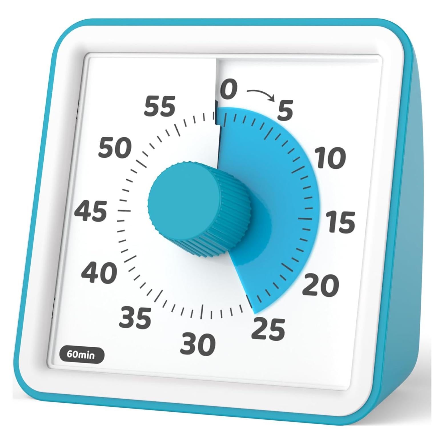 Temporizador Visual LIORQUE para Niños 60 Minutos Sin Sonido