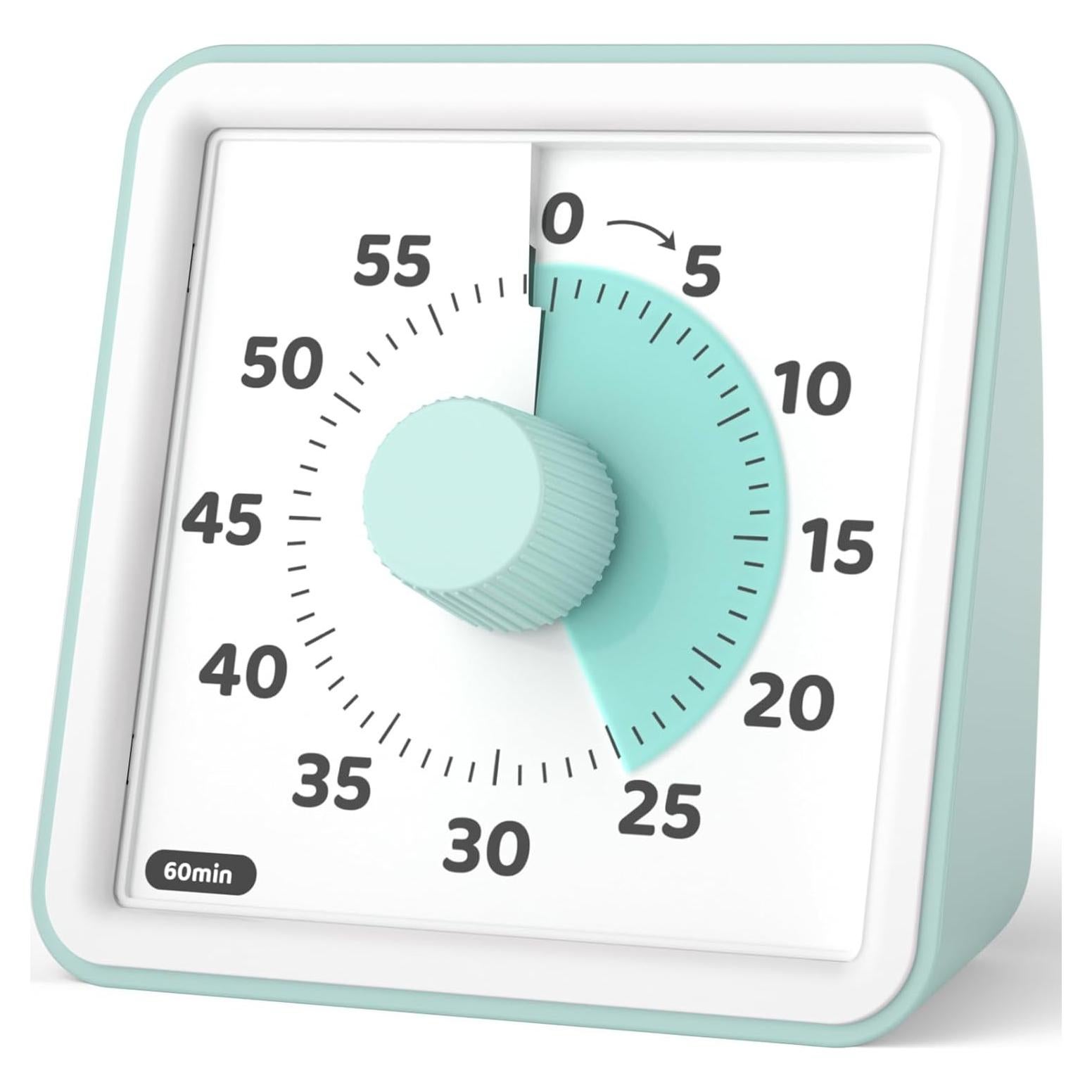 Temporizador Visual LIORQUE para Niños 60 Minutos Silencioso