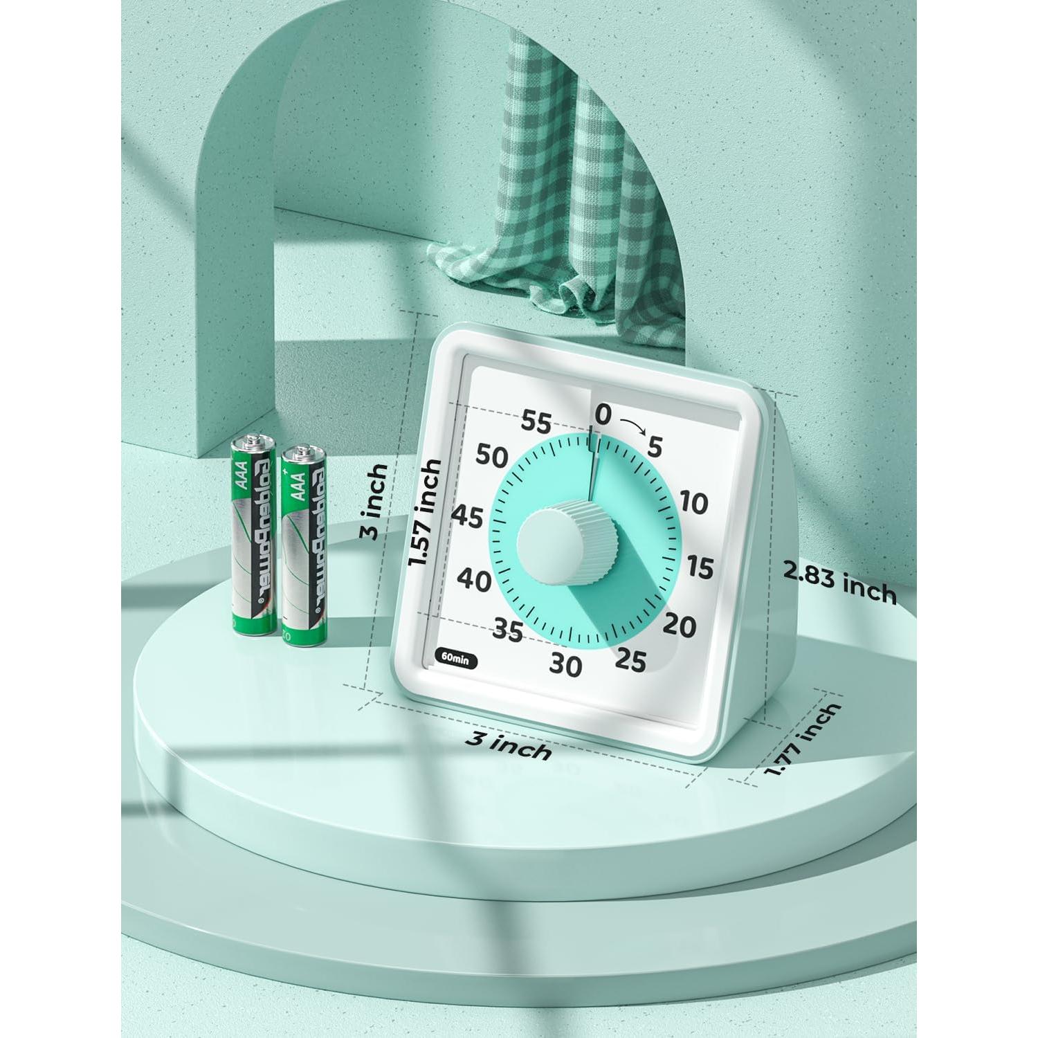 Temporizador Visual LIORQUE para Niños 60 Minutos Silencioso