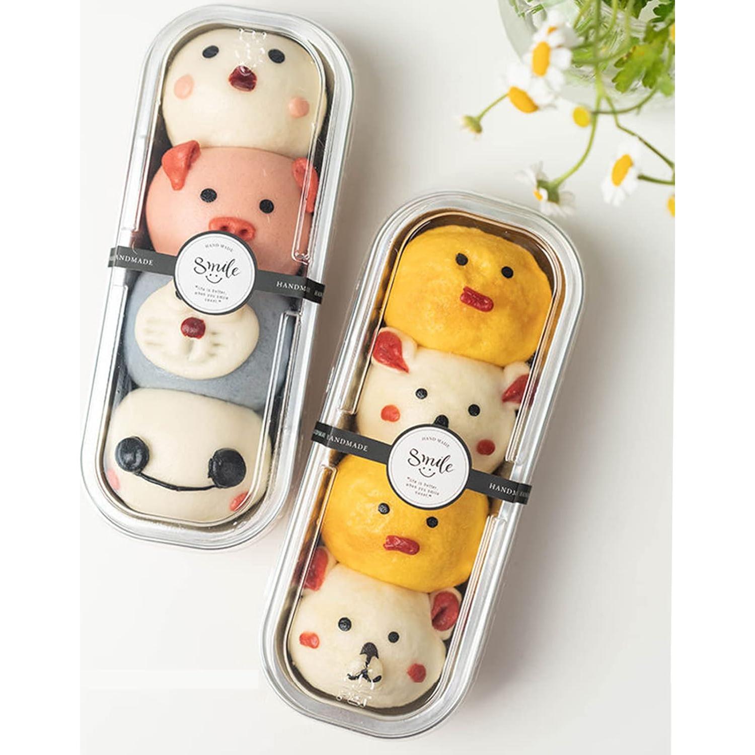 20 Moldes Rectangulares Desechables Fodofodo 6.8oz Aluminio