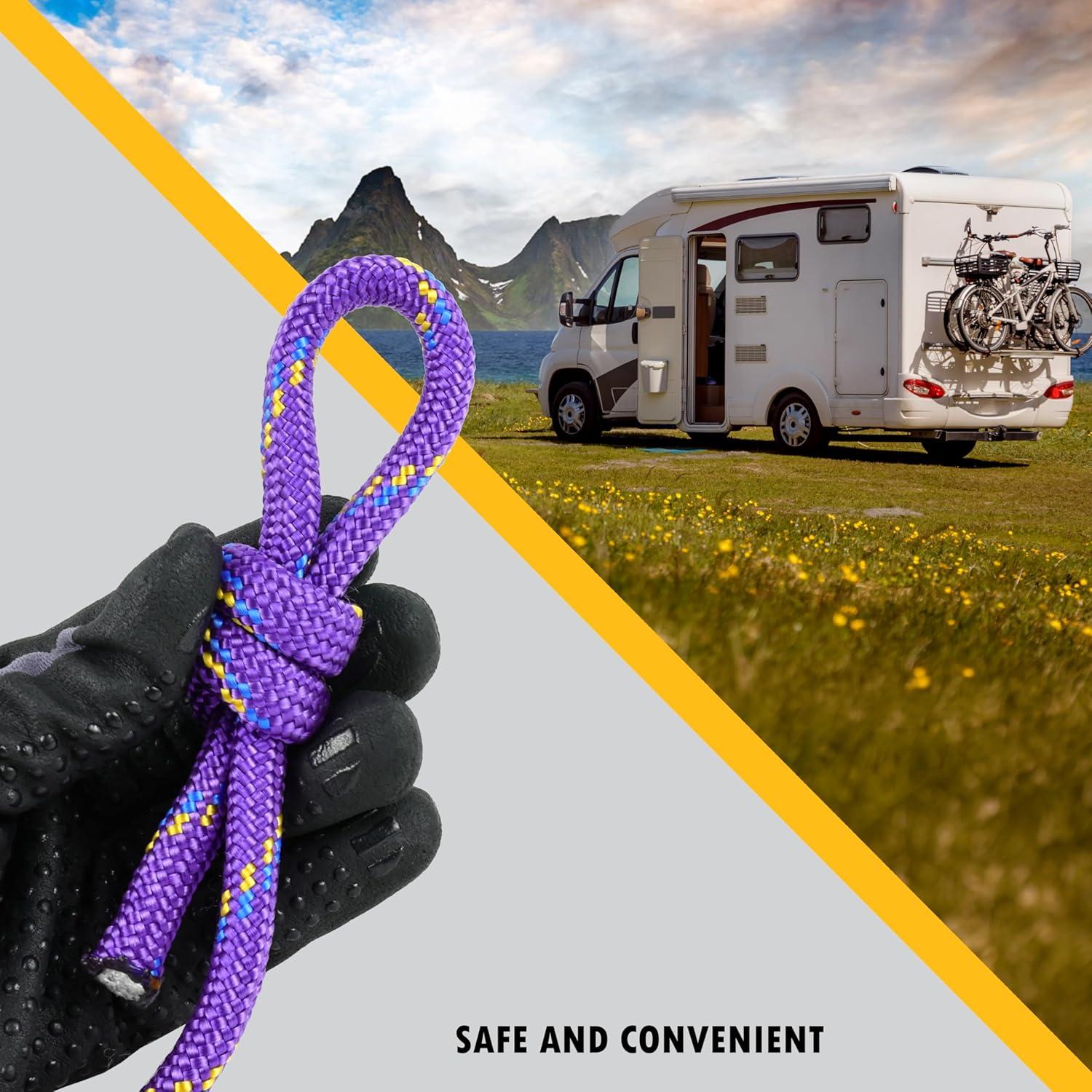 Cuerda de Nylon Trenzada Wellmax Diamond 15.24m Resistente UV