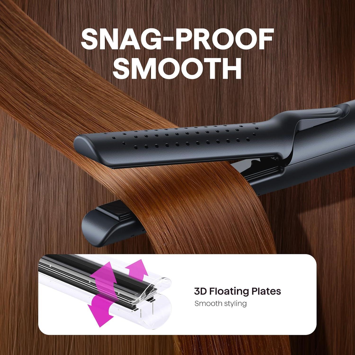 Rizador y Plancha Wavytalk Airflow Styler 2 en 1 3.18 cm