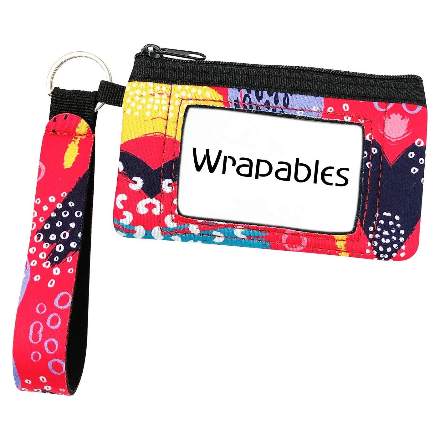 Cartera Mini de Neopreno Allydrew con Lanyard para ID y Tarjetas