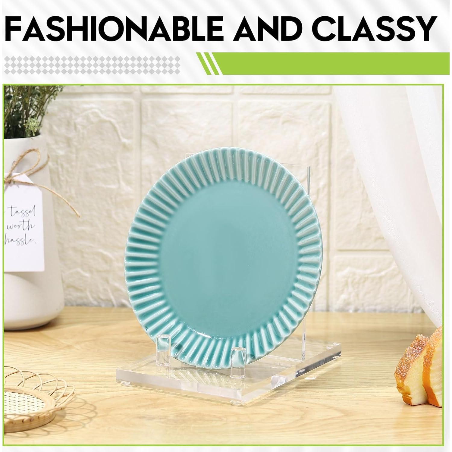 Soporte de exhibición acrílico Yousoontic 10x15 cm claro