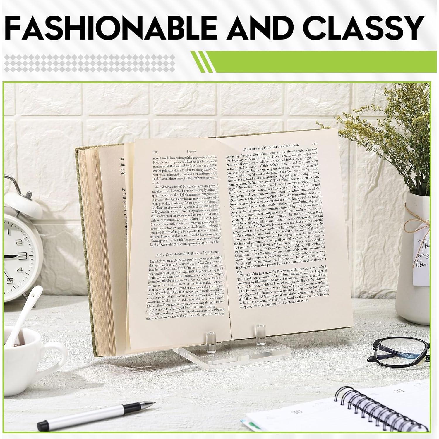 Soporte de exhibición acrílico Yousoontic 10x15 cm claro