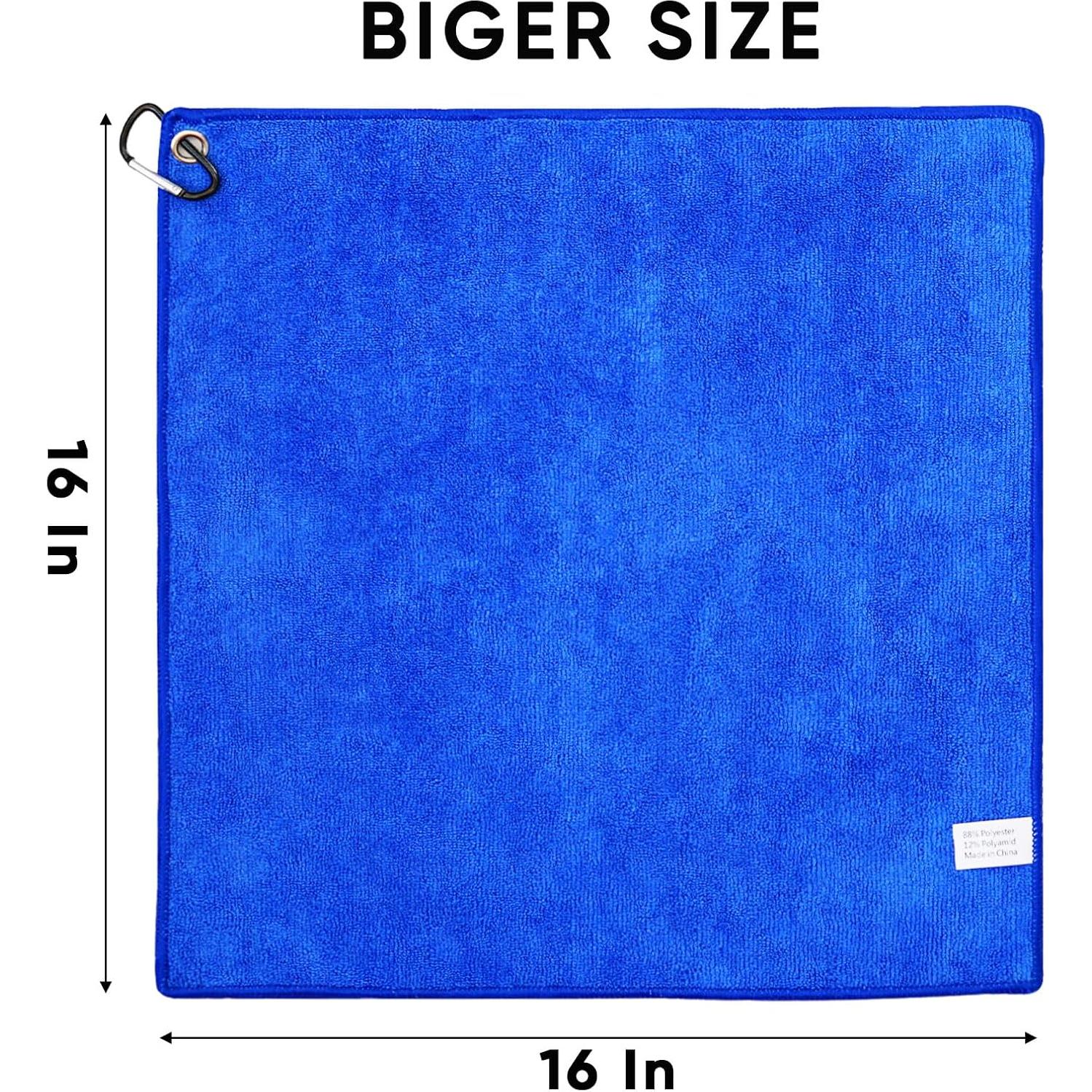 Toallas de Microfibra Beelvtifl para Pesca y Camping - 9 Piezas 40x40 cm
