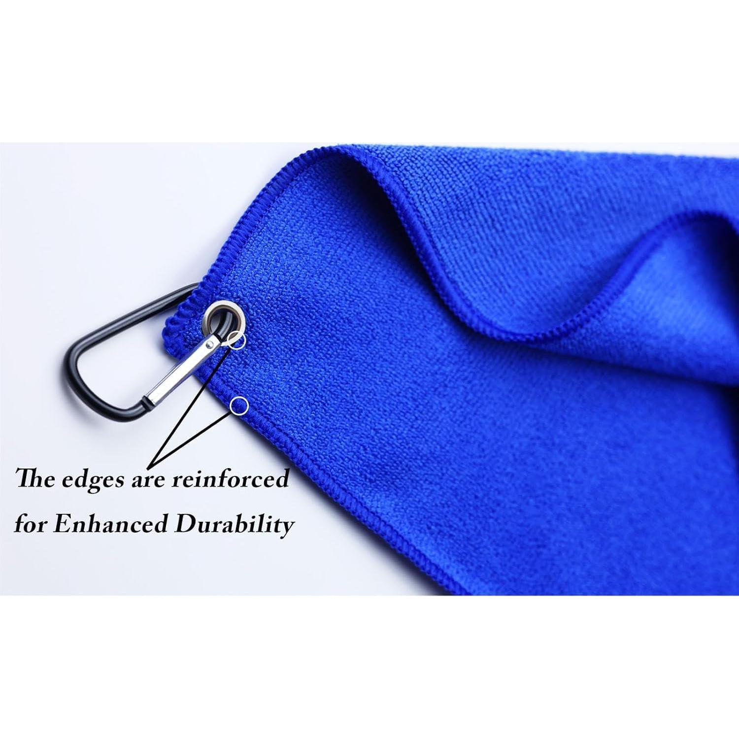 Toallas de Microfibra Beelvtifl para Pesca y Camping - 9 Piezas 40x40 cm