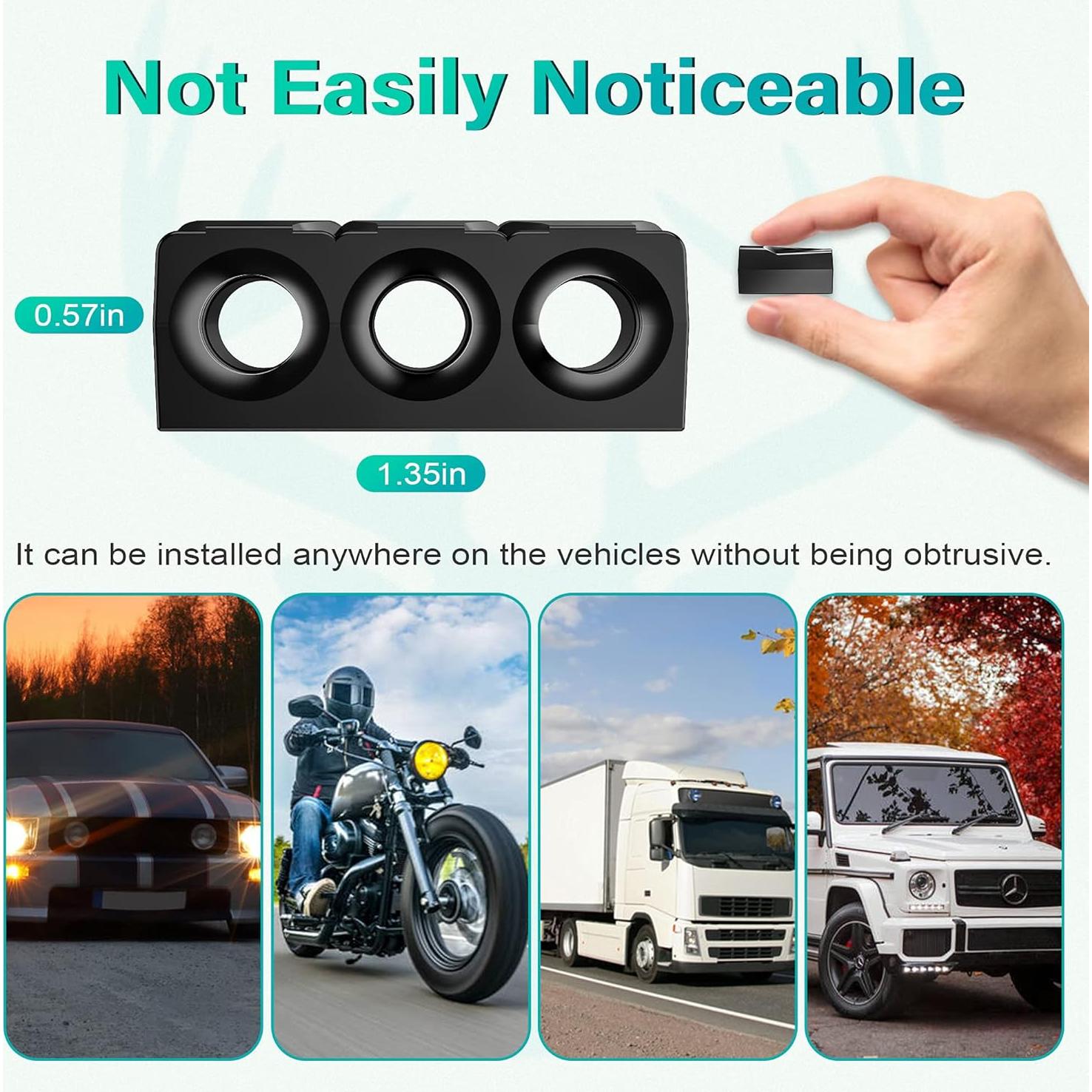 Silbatos de Ciervo Elook para Automóvil - 2 Paquete