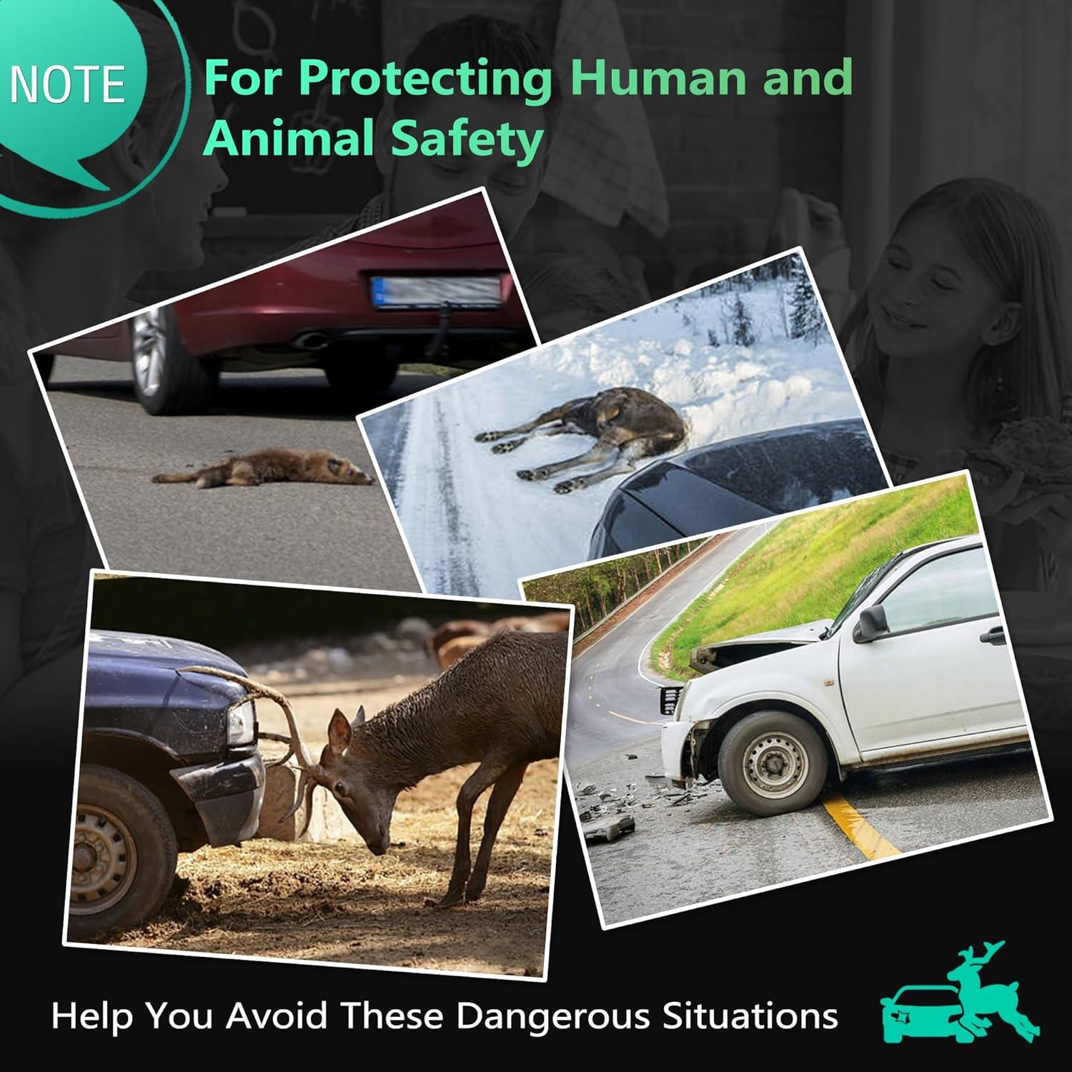 Silbatos de Ciervo Elook para Automóvil - 2 Paquete