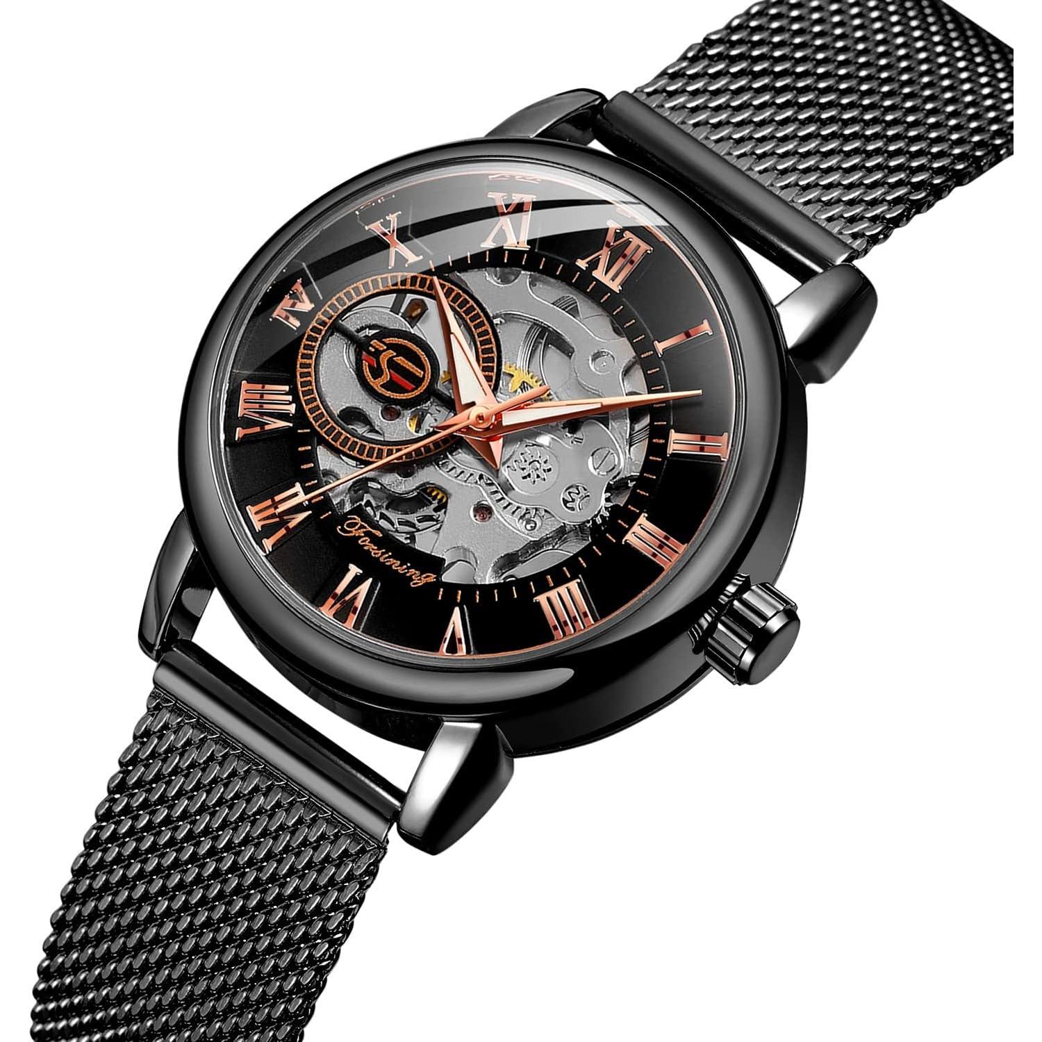 Reloj mecánico Gosasa para mujer con correa de malla