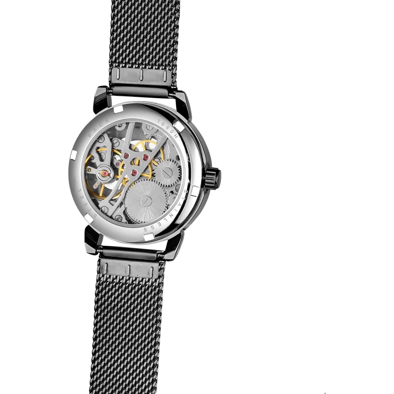 Reloj mecánico Gosasa para mujer con correa de malla