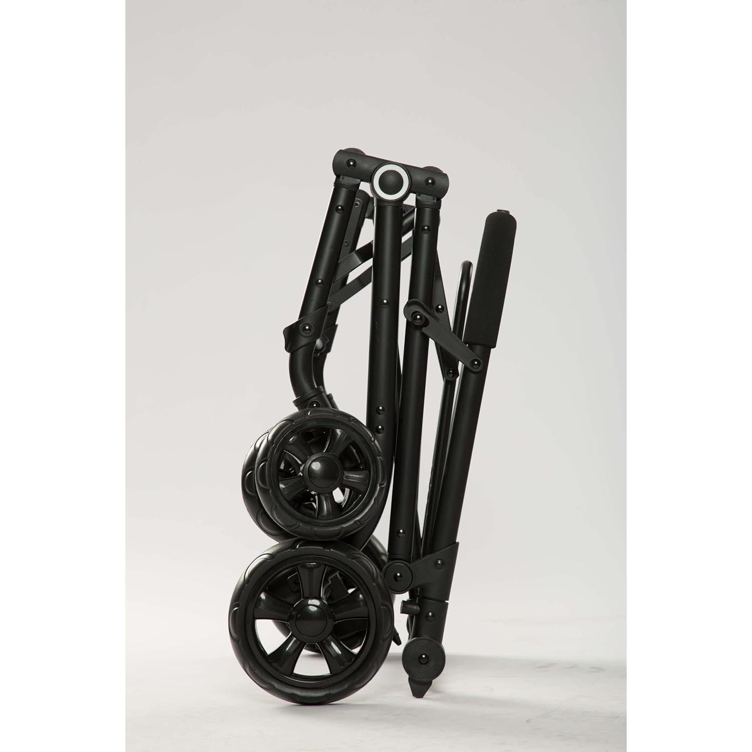 Carrito de Mascotas UpNorthStar Plegable con 2 Transportadoras