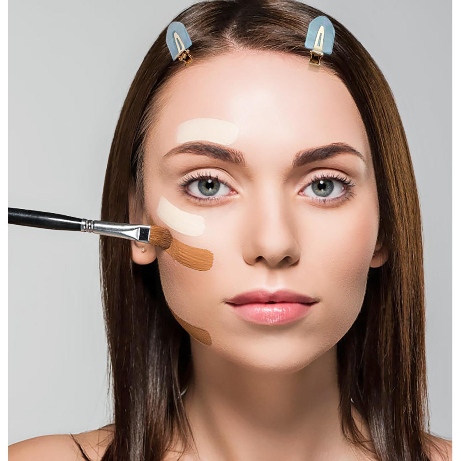 Clips para el Cabello Sin Pliegues Mini Skater Azul 2 Piezas