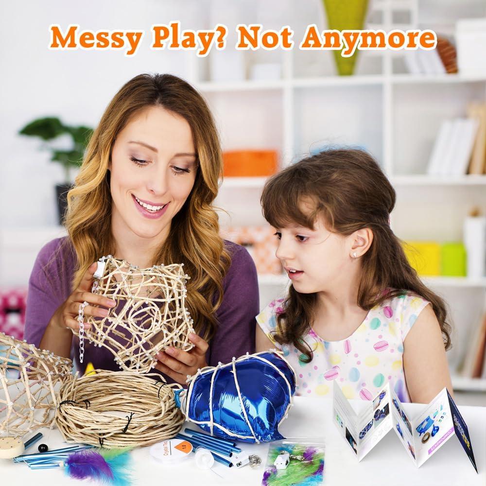 Kit de Artesanía con Luces LED CHARTEKS 3D para Niños