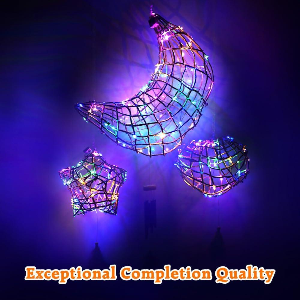 Kit de Artesanía con Luces LED CHARTEKS 3D para Niños