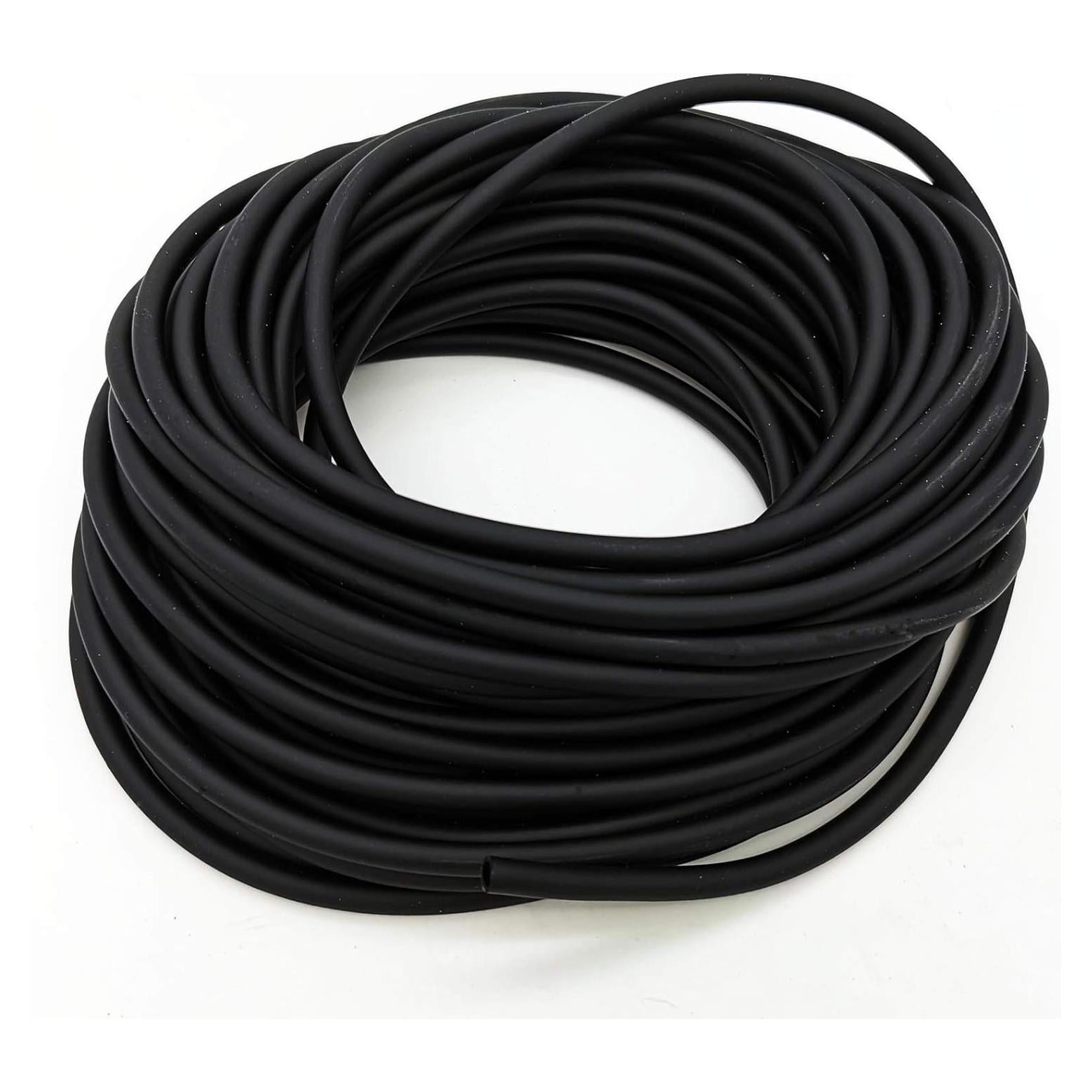 Tubo de Aire Flexible Negro JIH 15.24 Metros para Acuario