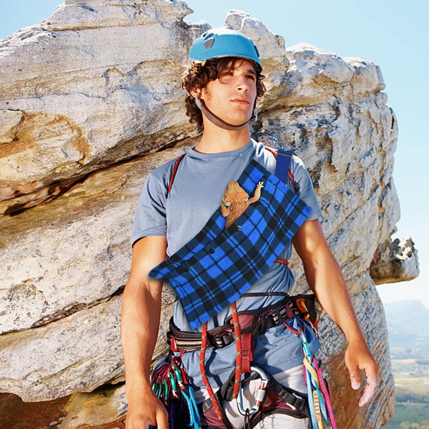 Bandolera Transportadora LIKZINWA para Reptiles Pequeños - Azul