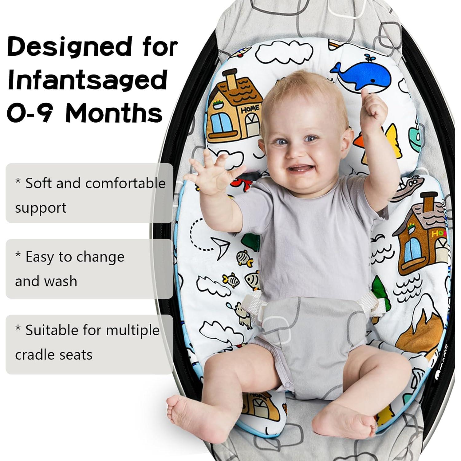 Inserto para Bebés FSINWV Reversible + 3 Bolas Juguete