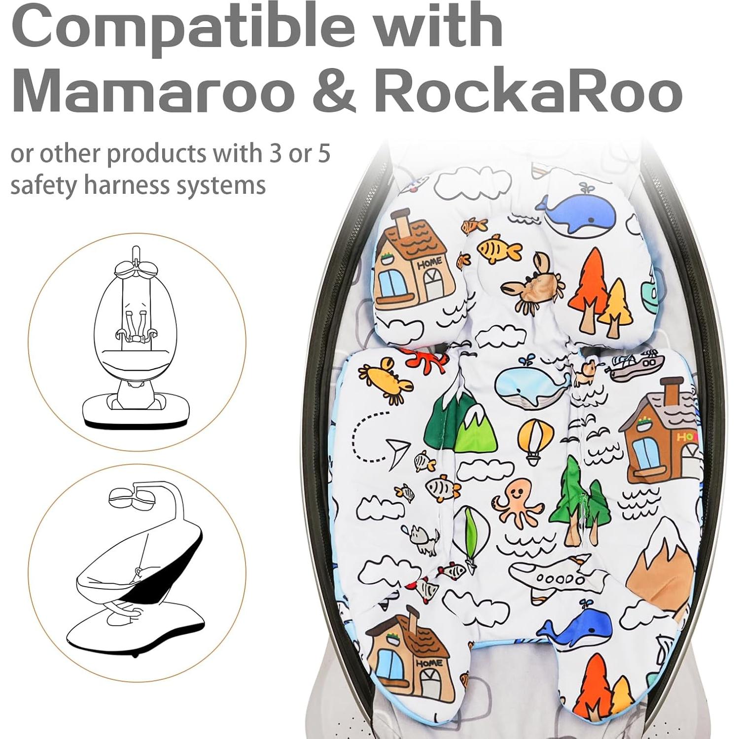 Inserto para Bebés FSINWV Reversible + 3 Bolas Juguete