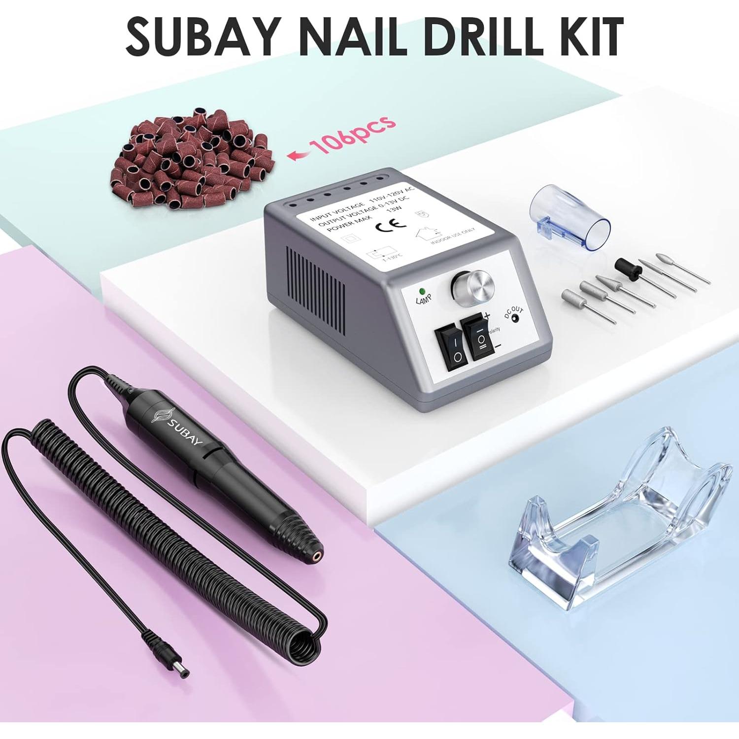 Taladro de Uñas Eléctrico Metio MTO-027 20000RPM Profesional