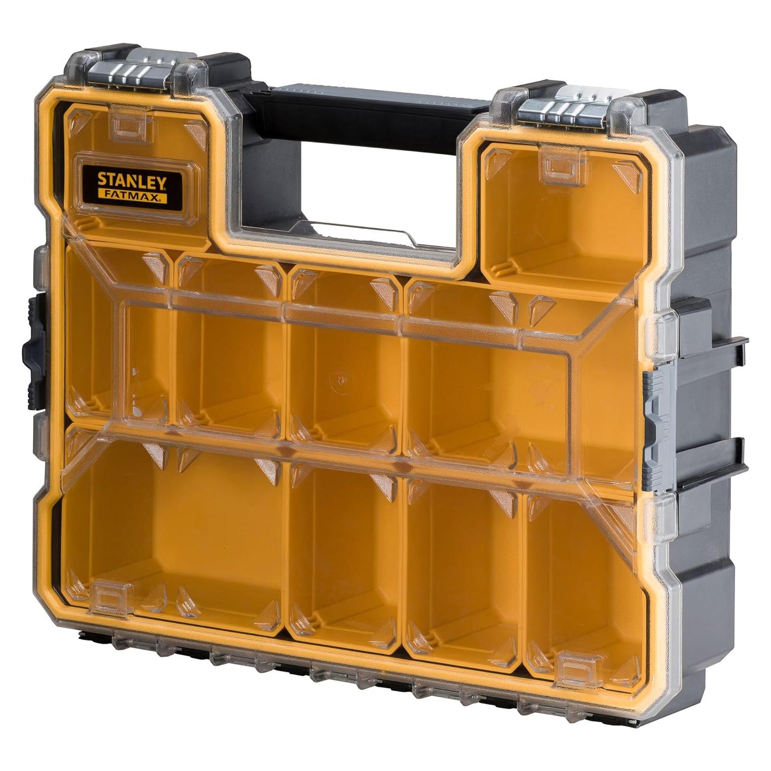Organizador Profesional STANLEY FATMAX 10 Compartimentos 43.2x10.9cm