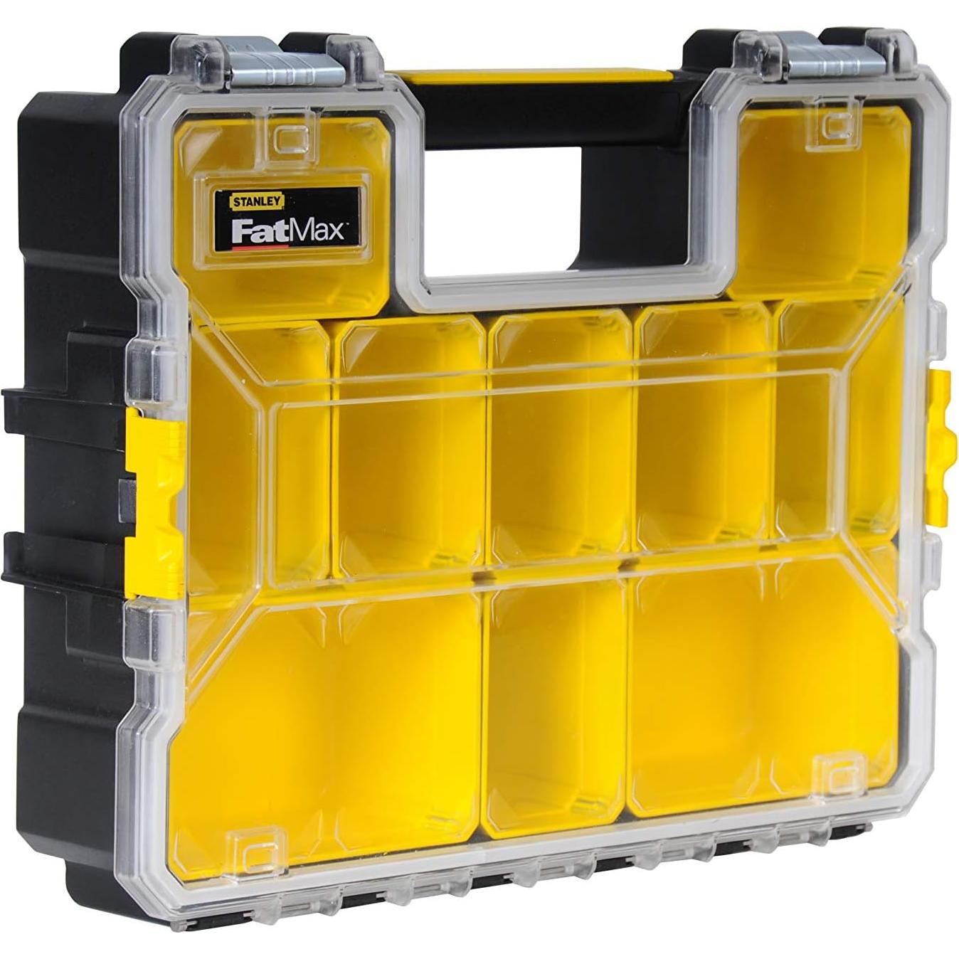 Organizador Profesional STANLEY FATMAX 10 Compartimentos 43.2x10.9cm