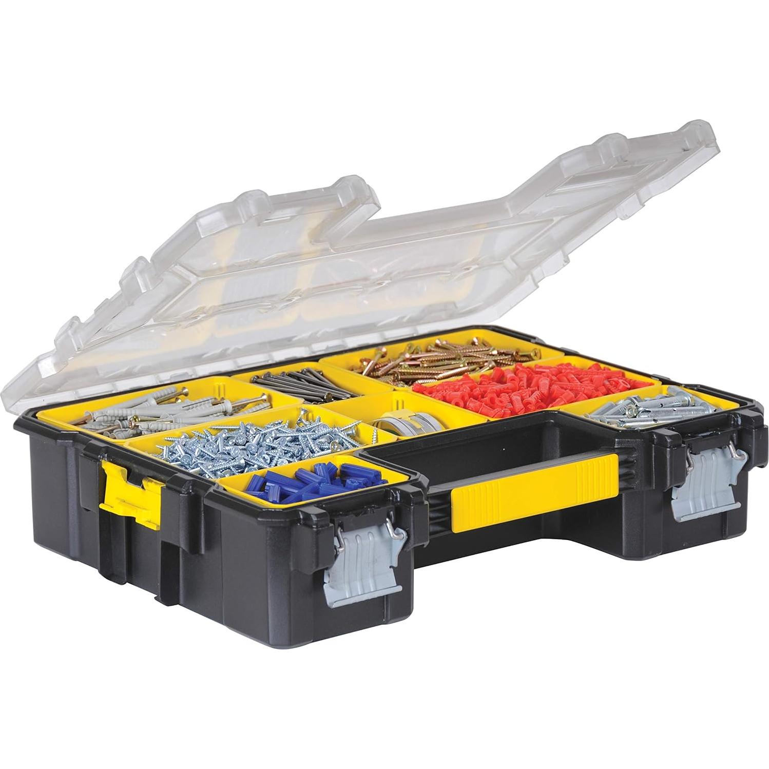 Organizador Profesional STANLEY FATMAX 10 Compartimentos 43.2x10.9cm