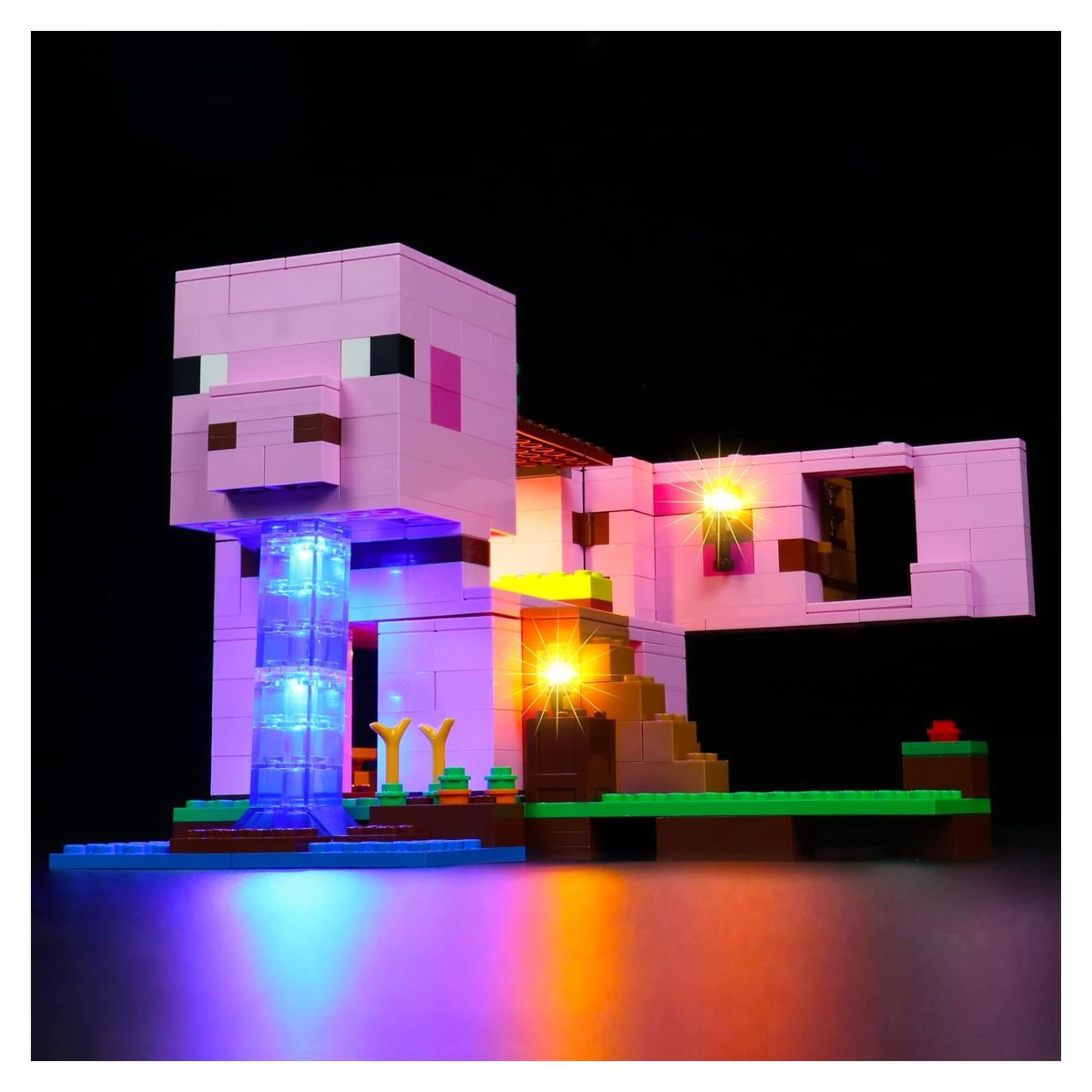 Kit de Luces LED VONADO para Casa de Cerdo Lego 21170