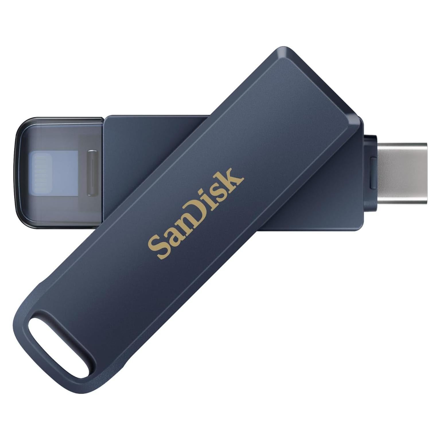 SanDisk 64GB Unidad de Teléfono para iPhone - USB-C y Lightning