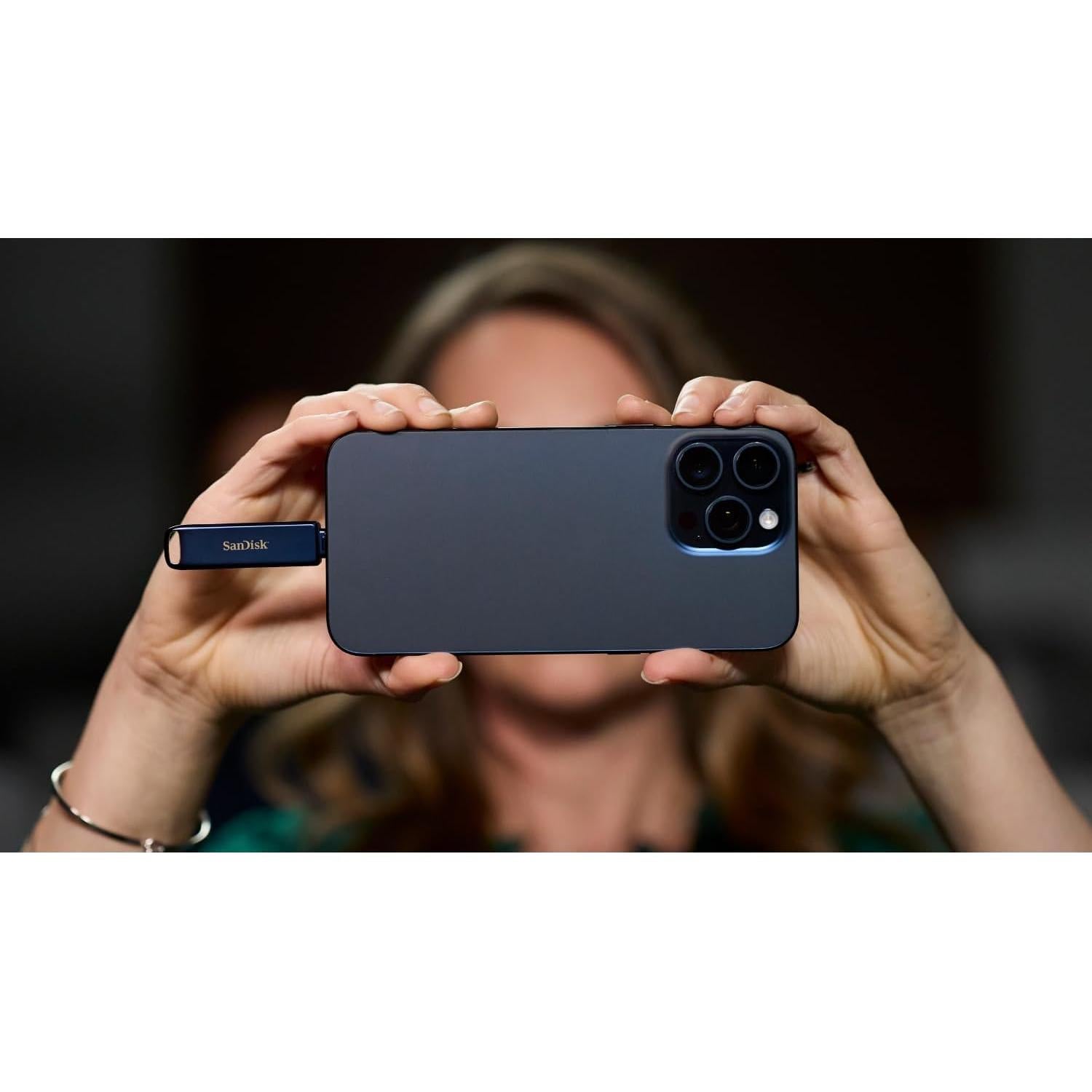 SanDisk 64GB Unidad de Teléfono para iPhone - USB-C y Lightning