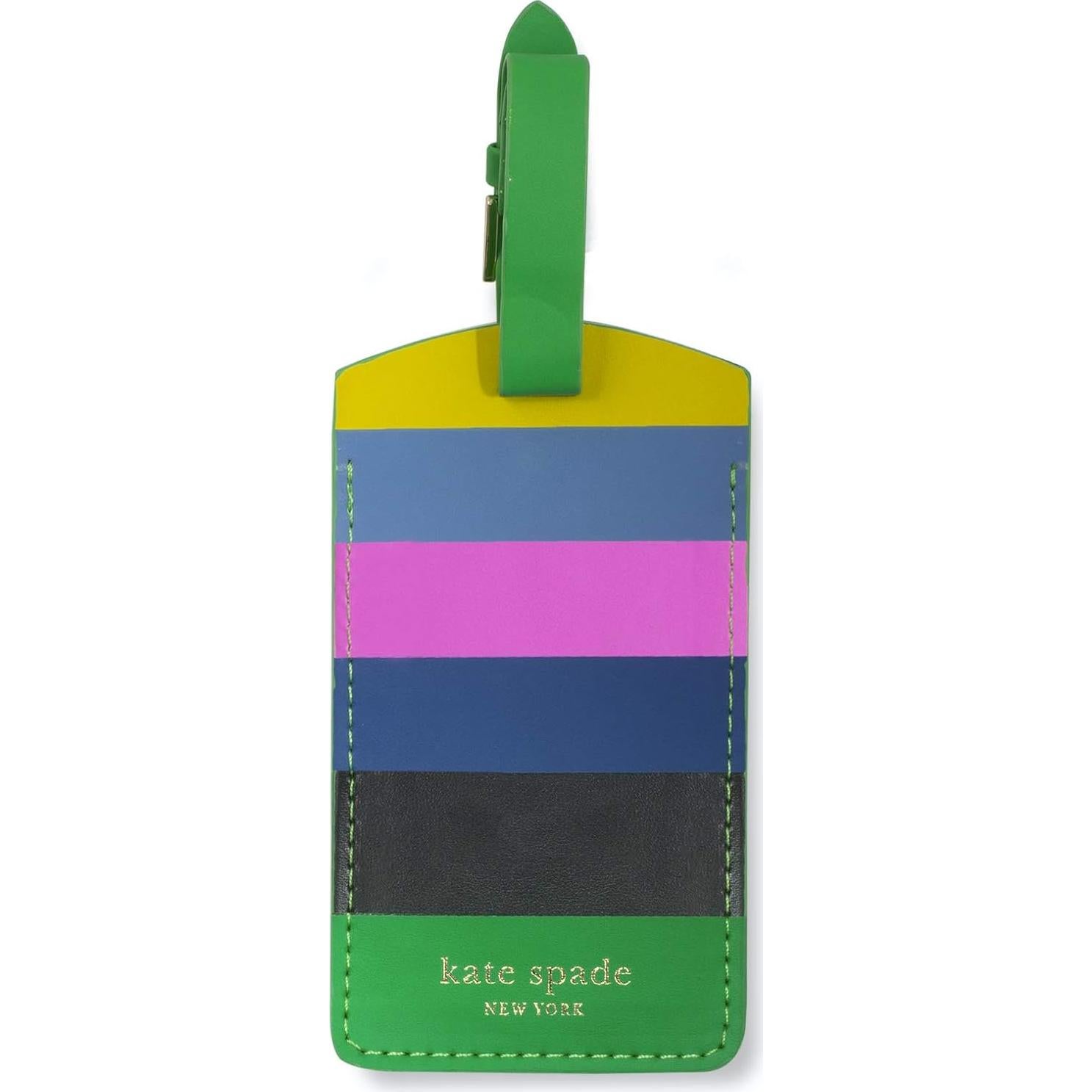 Etiqueta de Equipaje de Cuero Vegano Kate Spade 17.8x6.6cm