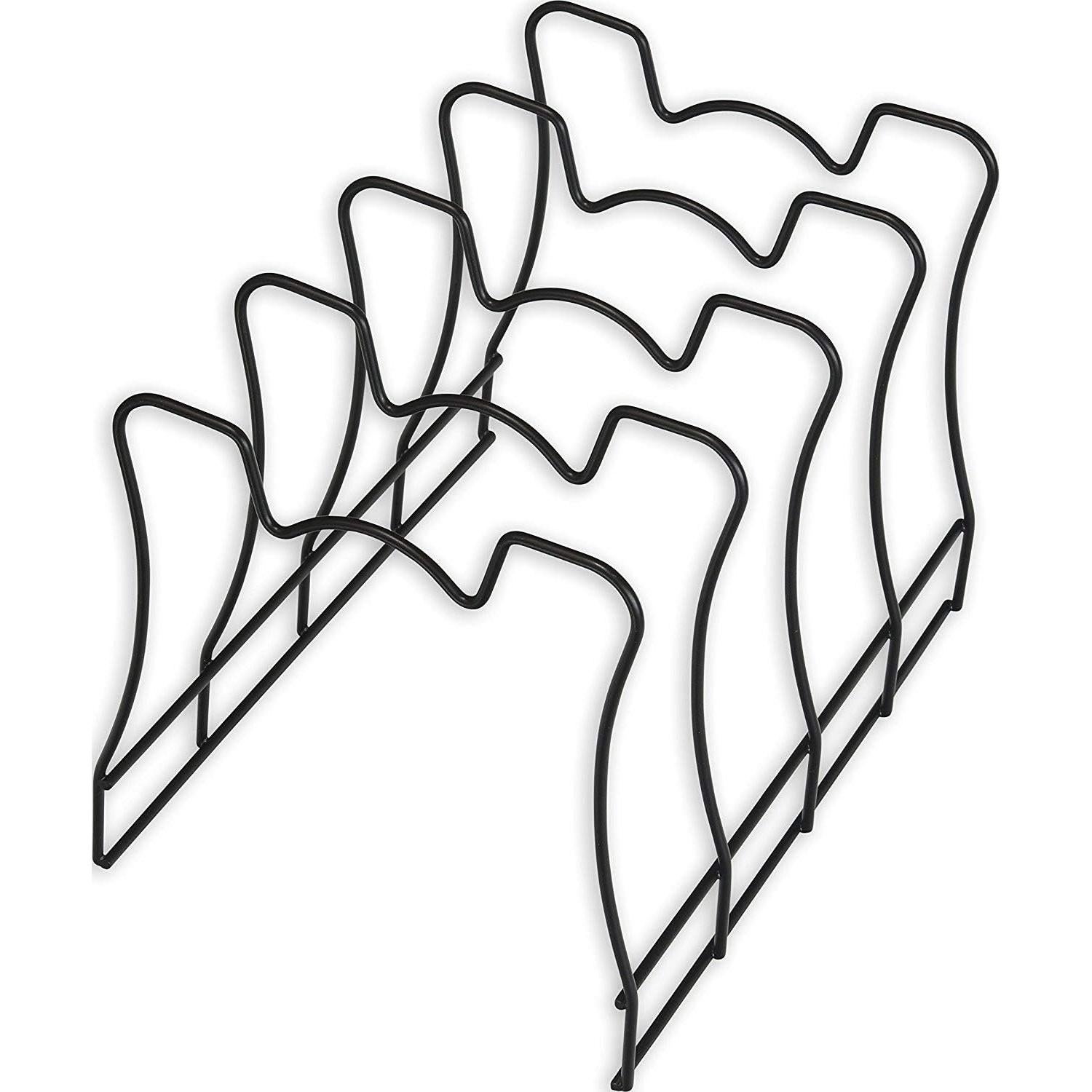 Organizador de Sartenes SimpleHouseware 4 Compartimentos Bronce