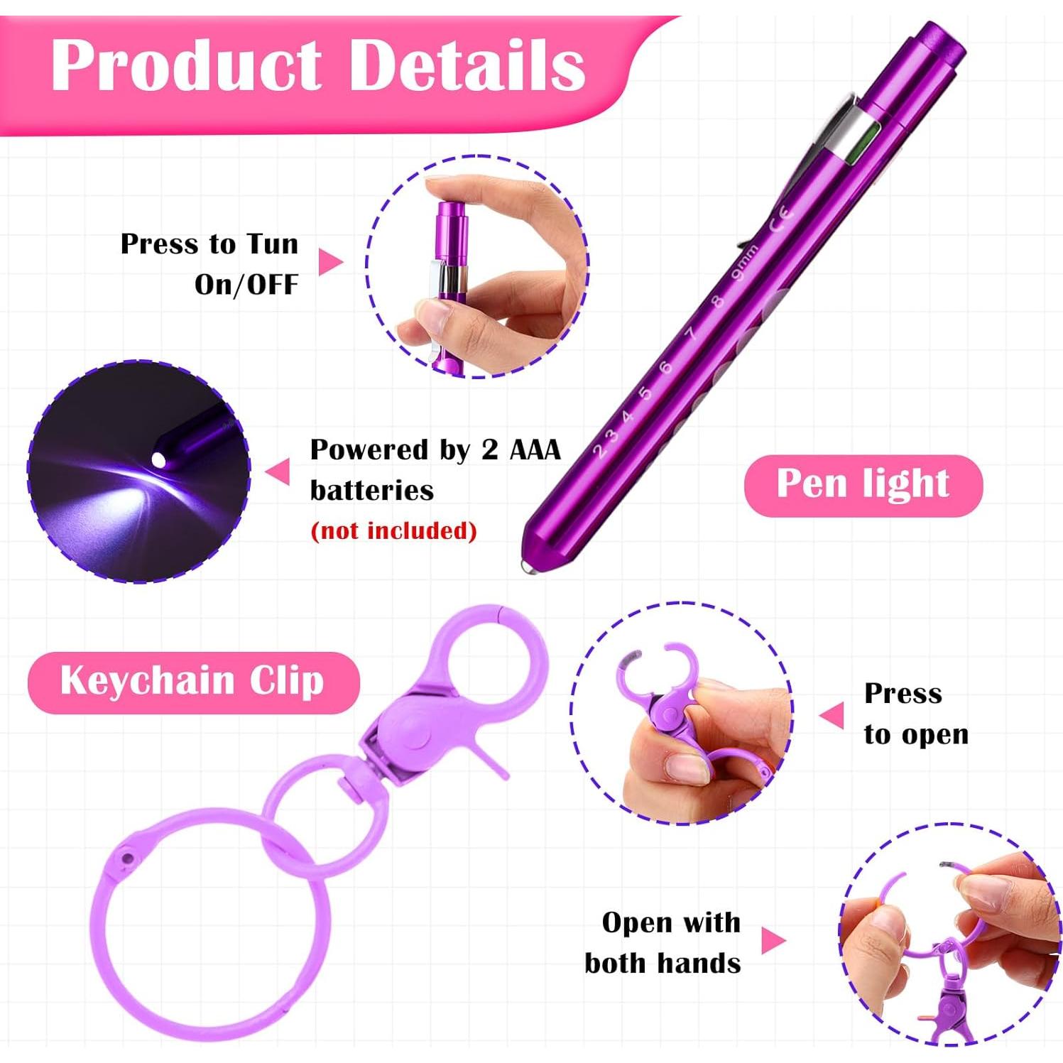 Set de 18 Piezas de Accesorios para Enfermeras Geiserailie