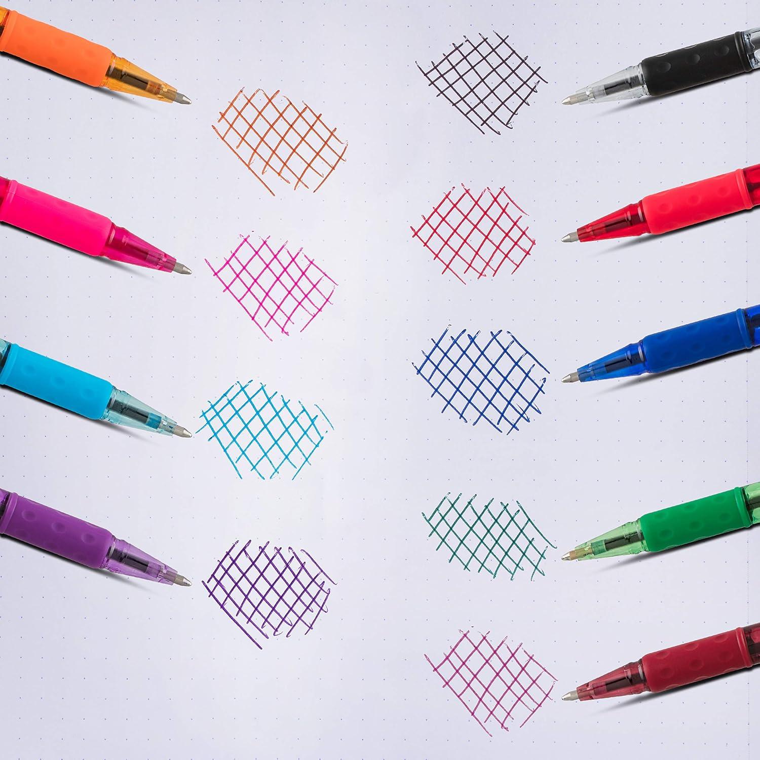 Bolígrafo Pentel RSVP Colores Mediano Tinta Variada Paquete 5