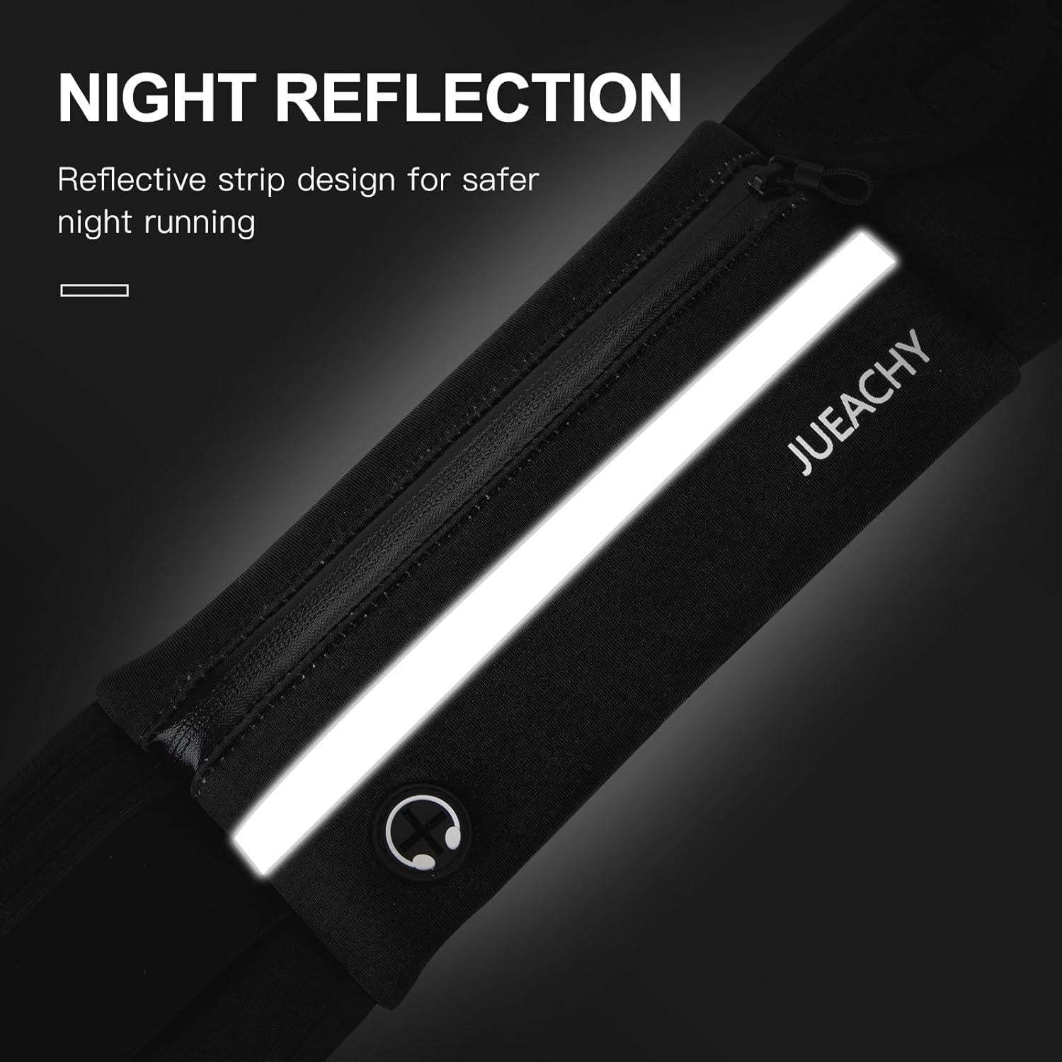 Cinturón de Correr Jueachy Rb0001 Impermeable Ajustable Unisex