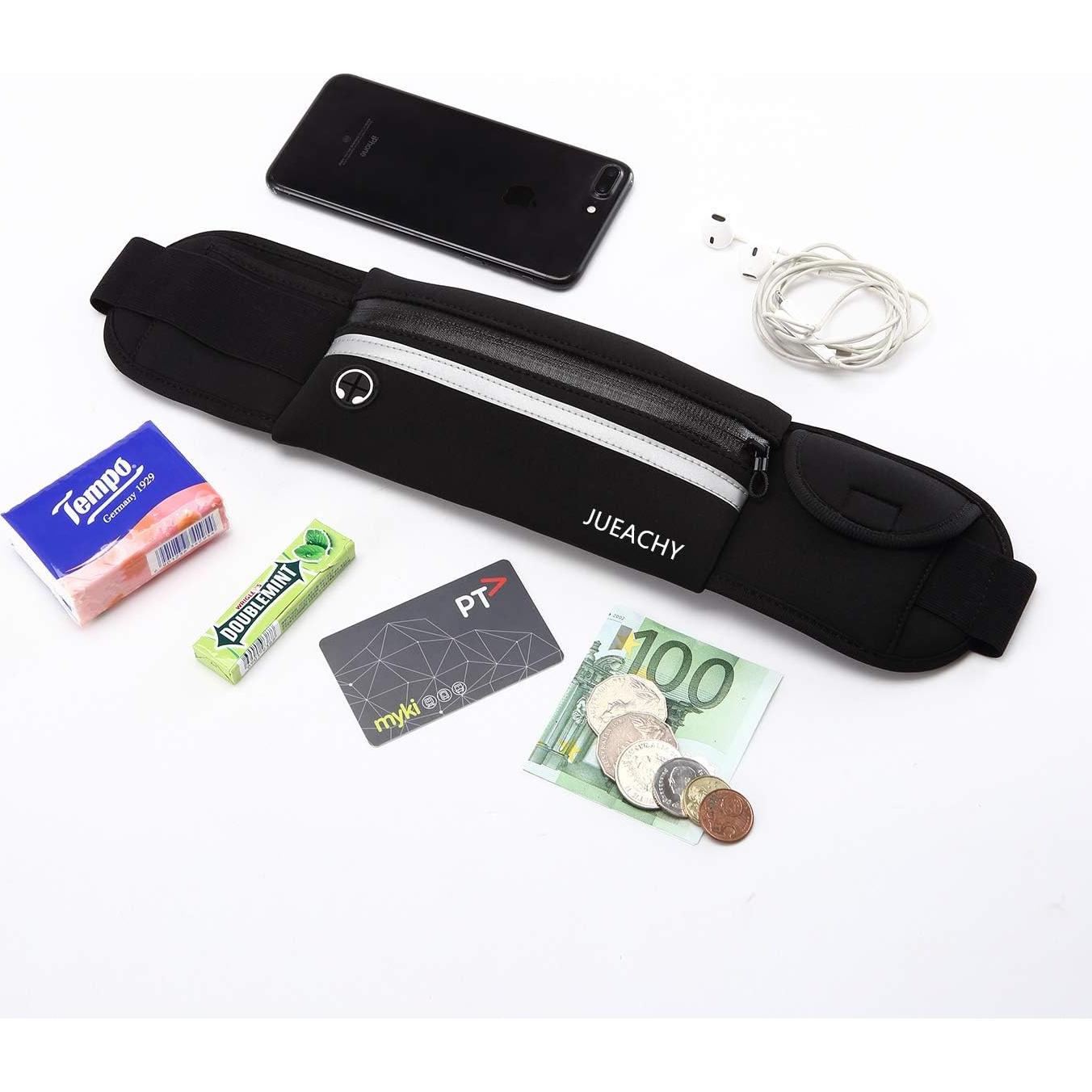 Cinturón de Correr Jueachy Rb0001 Impermeable Ajustable Unisex