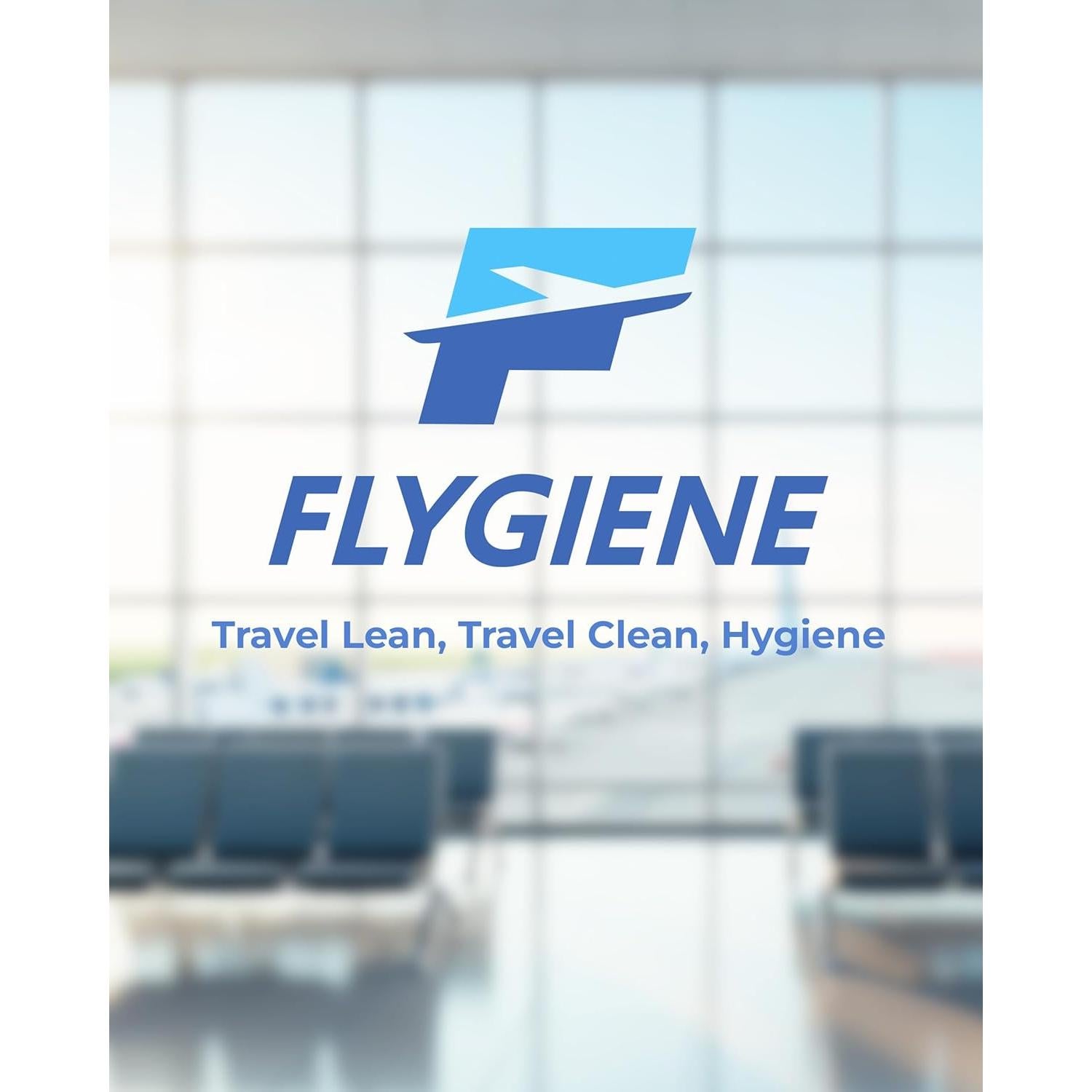 Toallitas Húmedas de Viaje Flygiene - 70% Alcohol, 10 Unidades