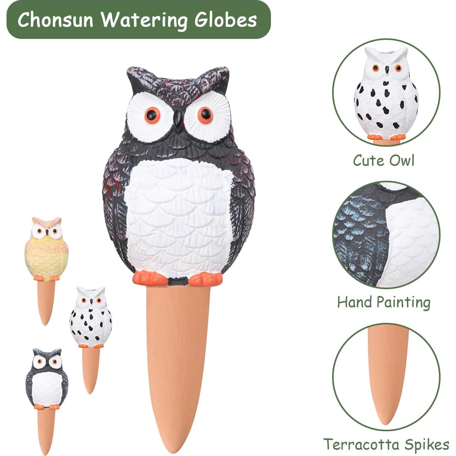 Esferas de Riego Automático Terracota 4PCS para Plantas