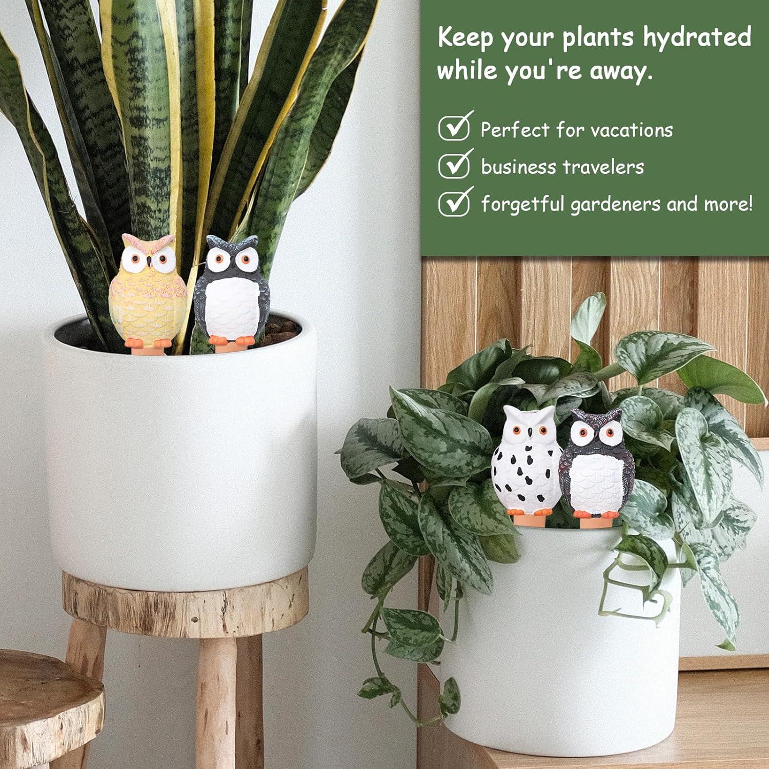 Esferas de Riego Automático Terracota 4PCS para Plantas