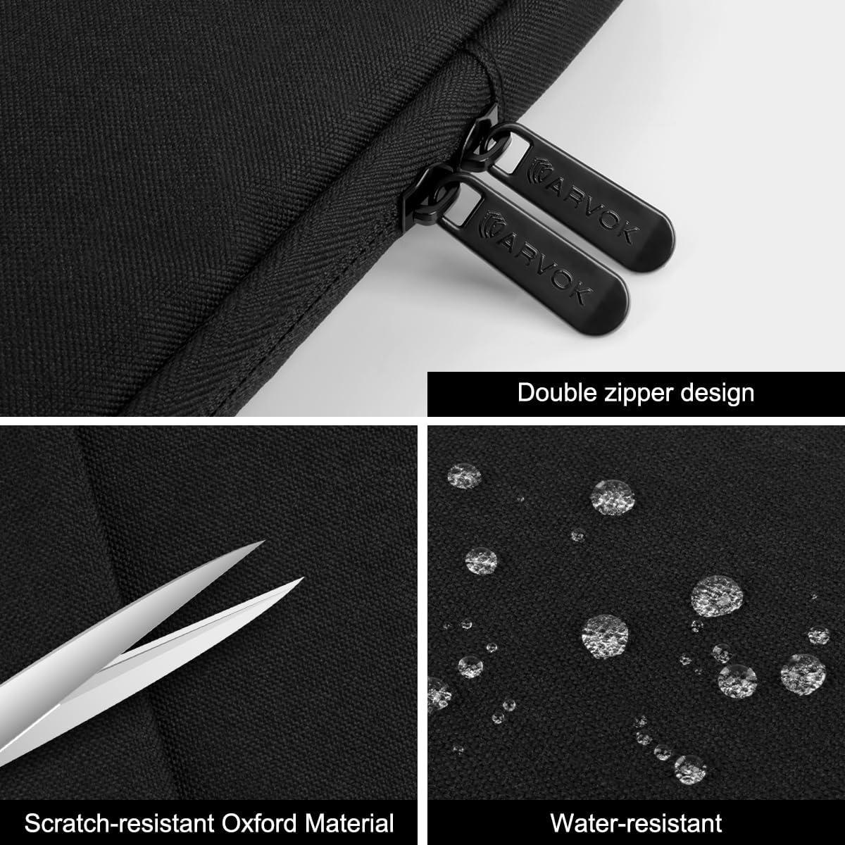 Funda para Laptop ARVOK 13-14" Resistente al Agua Negro