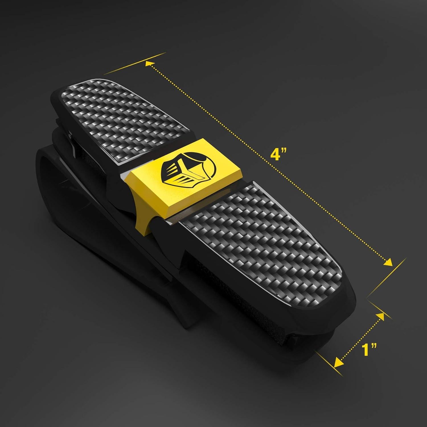 Soporte de Gafas de Coche BLUPOND - Clip Universal con Organizador